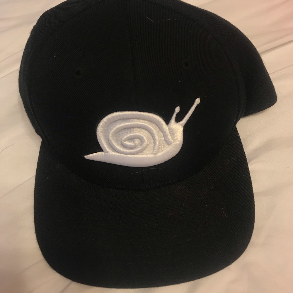 Snails EDM dubstep SnapBack black SnapBack hat